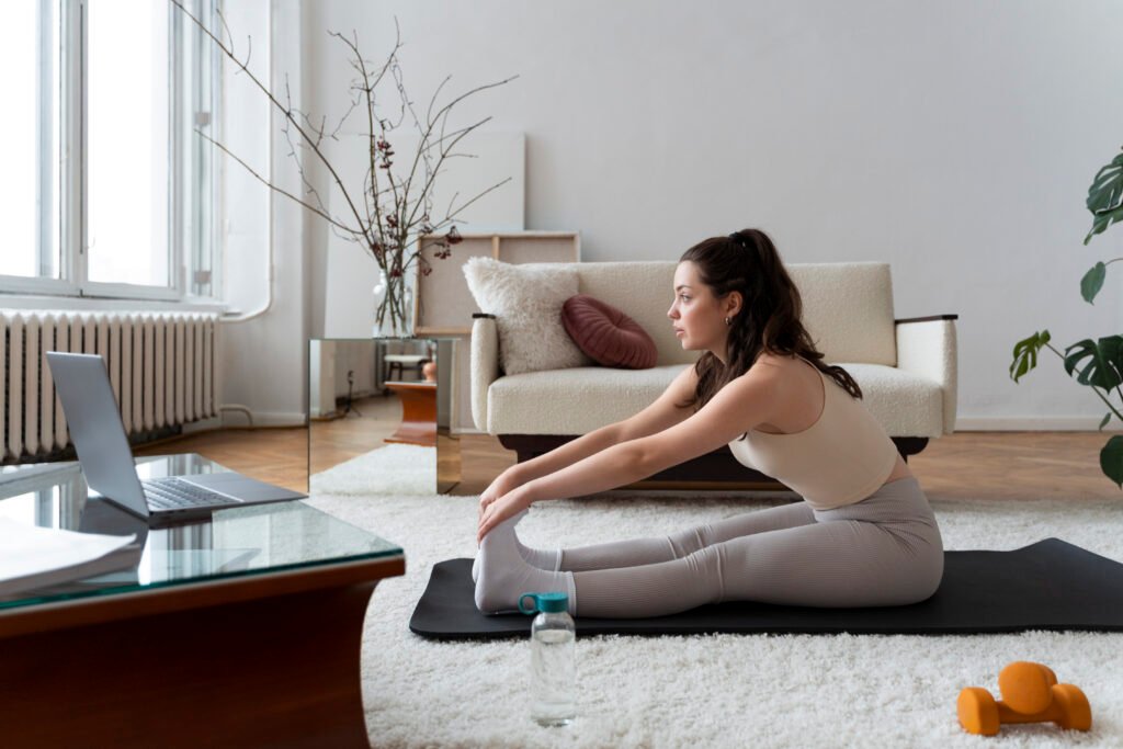 Ejercicios de fisioterapia en casa