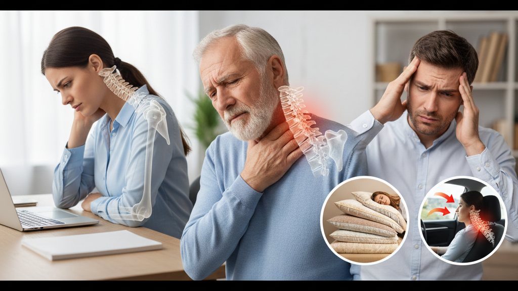 Causas del dolor de cuello