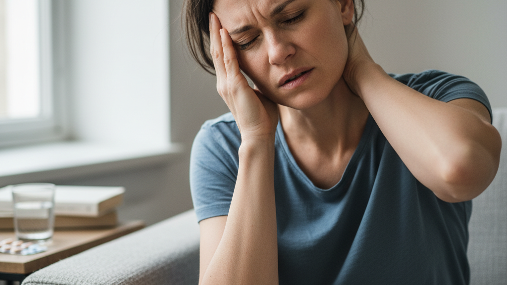 dolor de cabeza y cuello